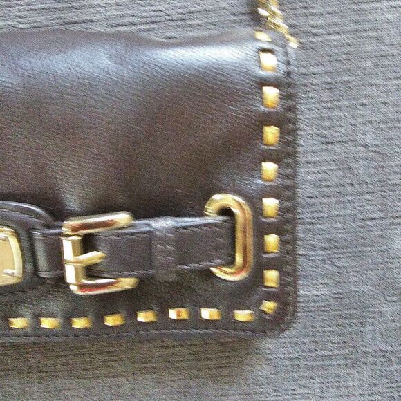 Michael Kors Brown Hamilton Whipped Leather Handbag Shoulder Bag 6 X 10 - Picture 7 of 16